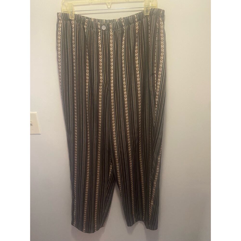 🌿 Bice Striped Pants - Size 18W 🌿